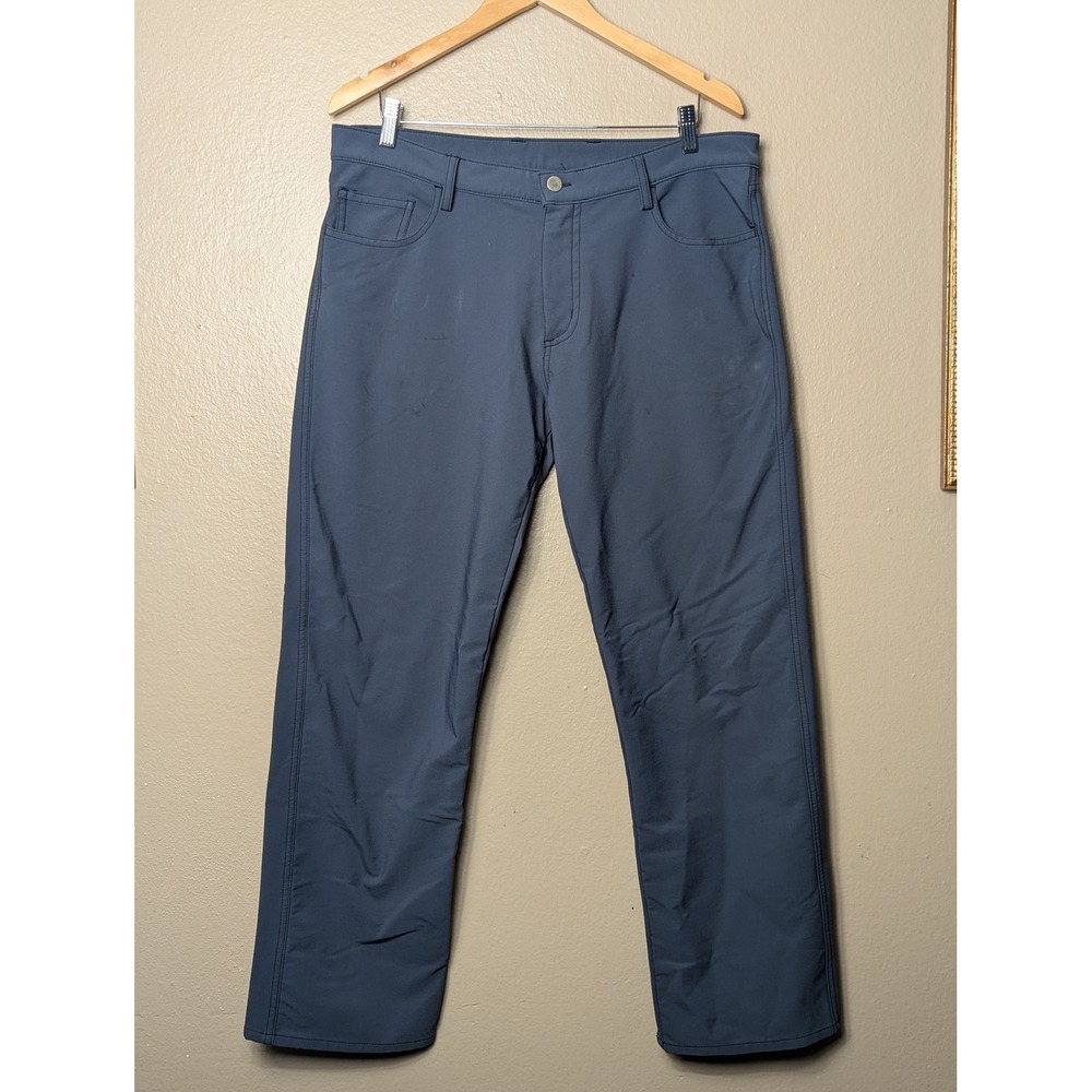 Thunderbolt Sportswear Pants Mens 36x30 Gray Schoeller Dryskin Technical Mark II